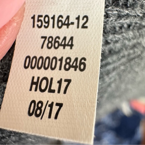 Athleta Hanover V-Neck Sweater XS Dark Gray Merino Wool Blend - Picture 4 of 7